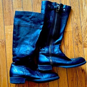 Franco Sarto Black tall boots